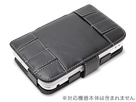 PDAIR レザーケース for ニンテンドー3DS LL 横開きタイプ
