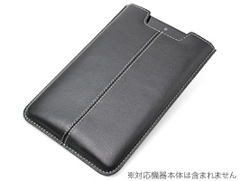 PDAIR レザーケース for Nexus 7 (2012) バーティカルポーチタイプ(ブラック)