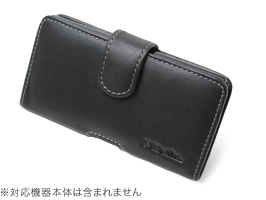 PDAIR レザーケース for ウォークマン NW-Z1000シリーズ ポーチタイプ(ブラック)