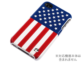 TREXTA 本革張りハードケース フラッグ for iPhone 4S/4(USA) ■iPhone祭■