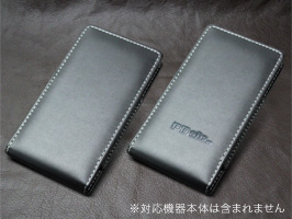 PDAIR レザーケース for Xperia Z SO-02E バーティカルポーチタイプ