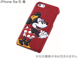 「ディズニー」POP-UPレザージャケット for iPhone 5s/5