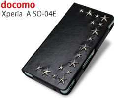 mononoff 138X Star’s Case/スターズケース for Xperia (TM) A SO-04E(ブラック)