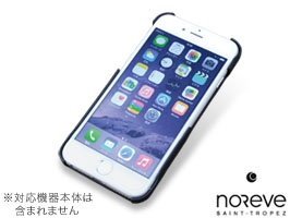 Noreve Perpetual Selection レザーバックカバー for iPhone 6(ブラック)