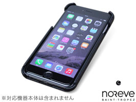 Noreve Perpetual Selection レザーバックカバー for iPhone 6 Plus(ブラック)