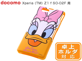 ディズニー・クローズアップ・ソフトジャケット for Xperia (TM) Z1 f SO-02F