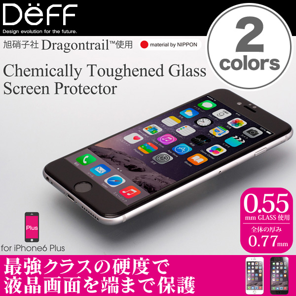 Chemically Toughened Glass Screen Protector for iPhone 6 Plus