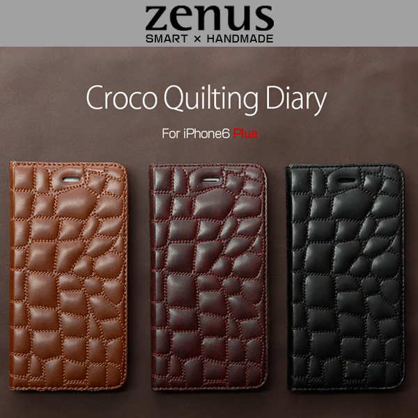 Zenus Croco Quilting Diary for iPhone 6 Plus