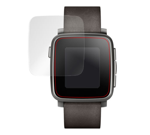 OverLay Brilliant for Pebble Time Steel ݸ(2) Υ᡼