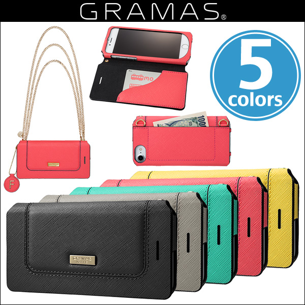 GRAMAS FEMME ”Sac” Bag Type Leather Case FLC286 for iPhone 7