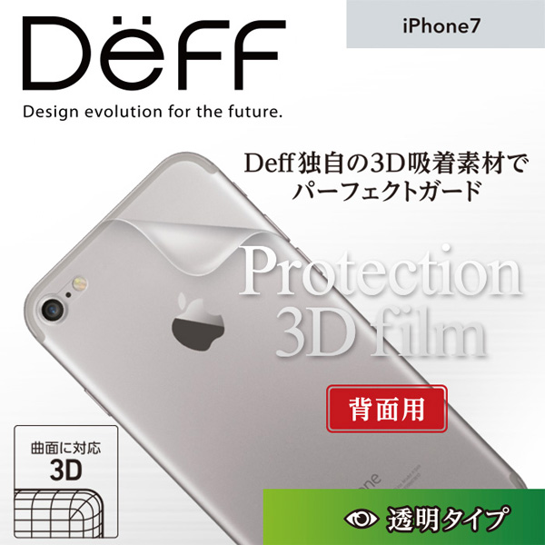 Protection 3D Film for iPhone 7 (背面用)