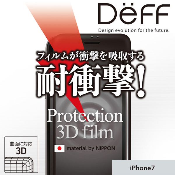 Protection 3D Film for iPhone 7 (液晶面用)