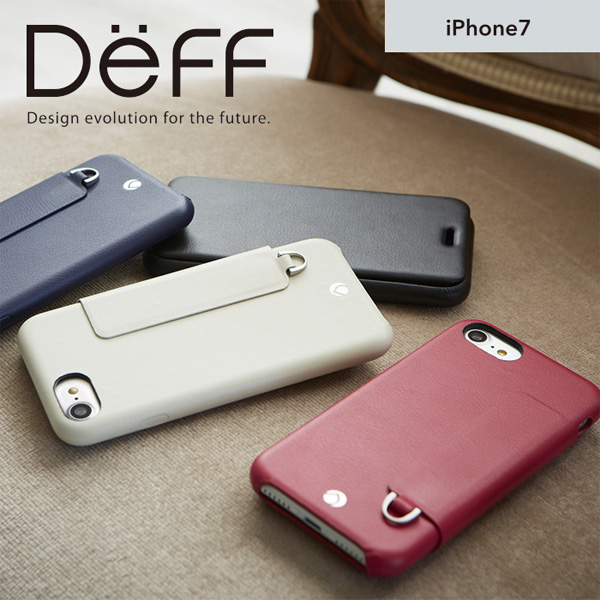 RONDA Soft Leather Case (フリップタイプ) for iPhone 7