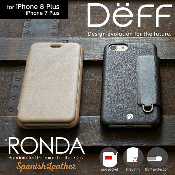 RONDA Spanish Leather Case (フリップタイプ) for iPhone 7 Plus