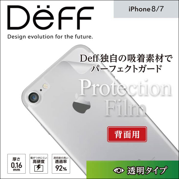 Protection Film for iPhone 7 (背面用 透明)