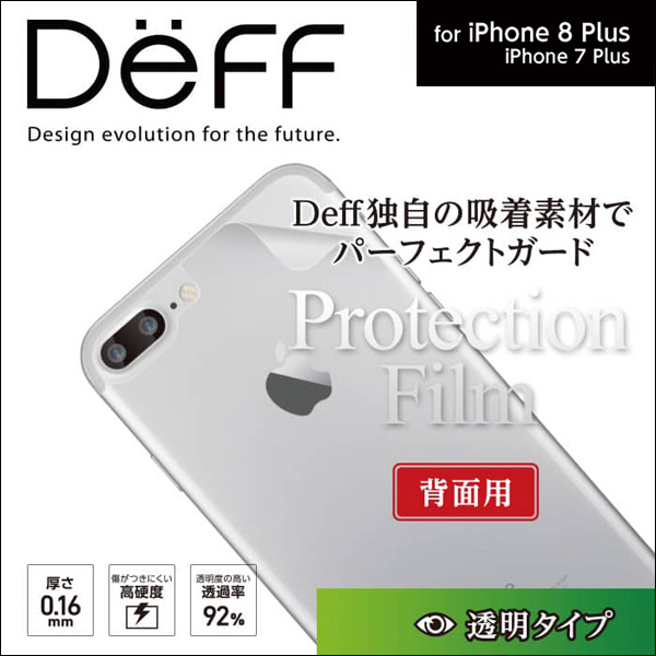 Protection Film for iPhone 7 Plus (背面用 透明)