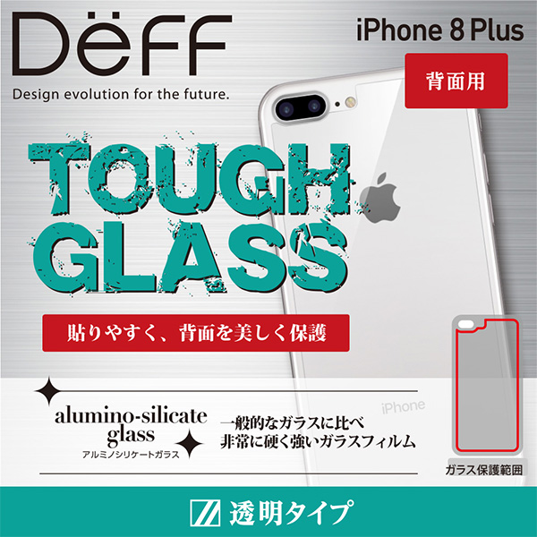 TOUGH GLASS  for iPhone 8 Plus(Ʃ)