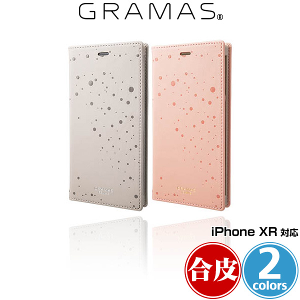 GRAMAS FEMME Twinkle PU Leather Book Case for iPhone XR