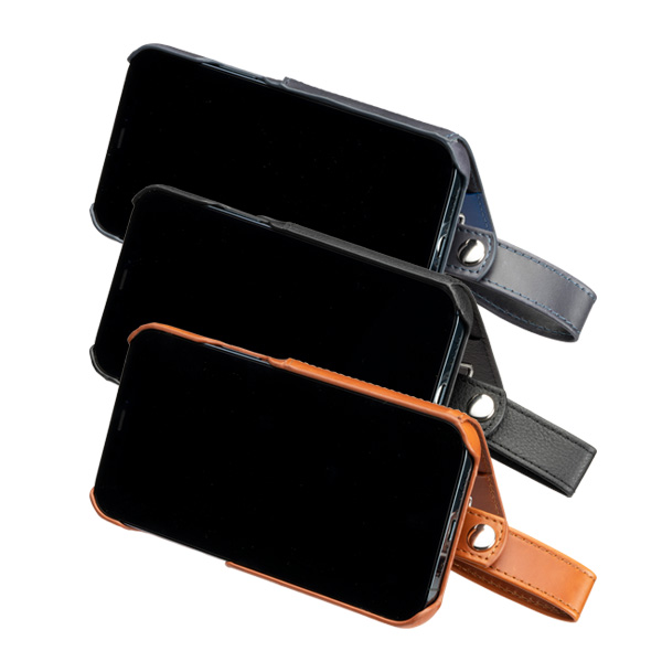 ޥۥ RAKUNI Leather Case for iPhone 12 / 12 Pro 