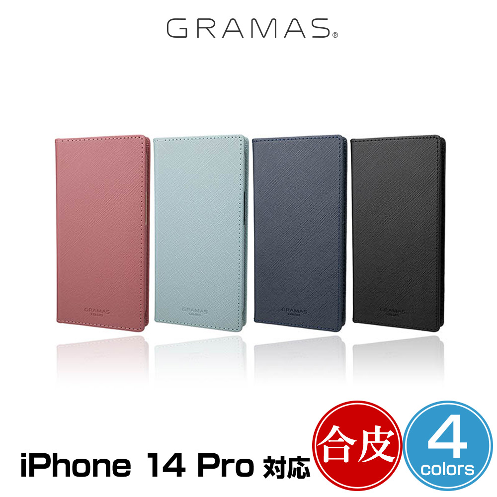 GRAMAS COLORS G-FOLIO եPU쥶 եꥪ for iPhone 14 Pro