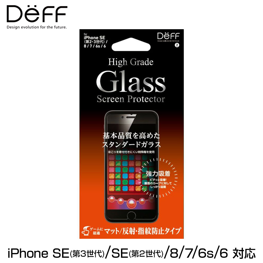 High Grade Glass Screen Protector for iPhone SE 3 (2022)ե̵(ޥå)