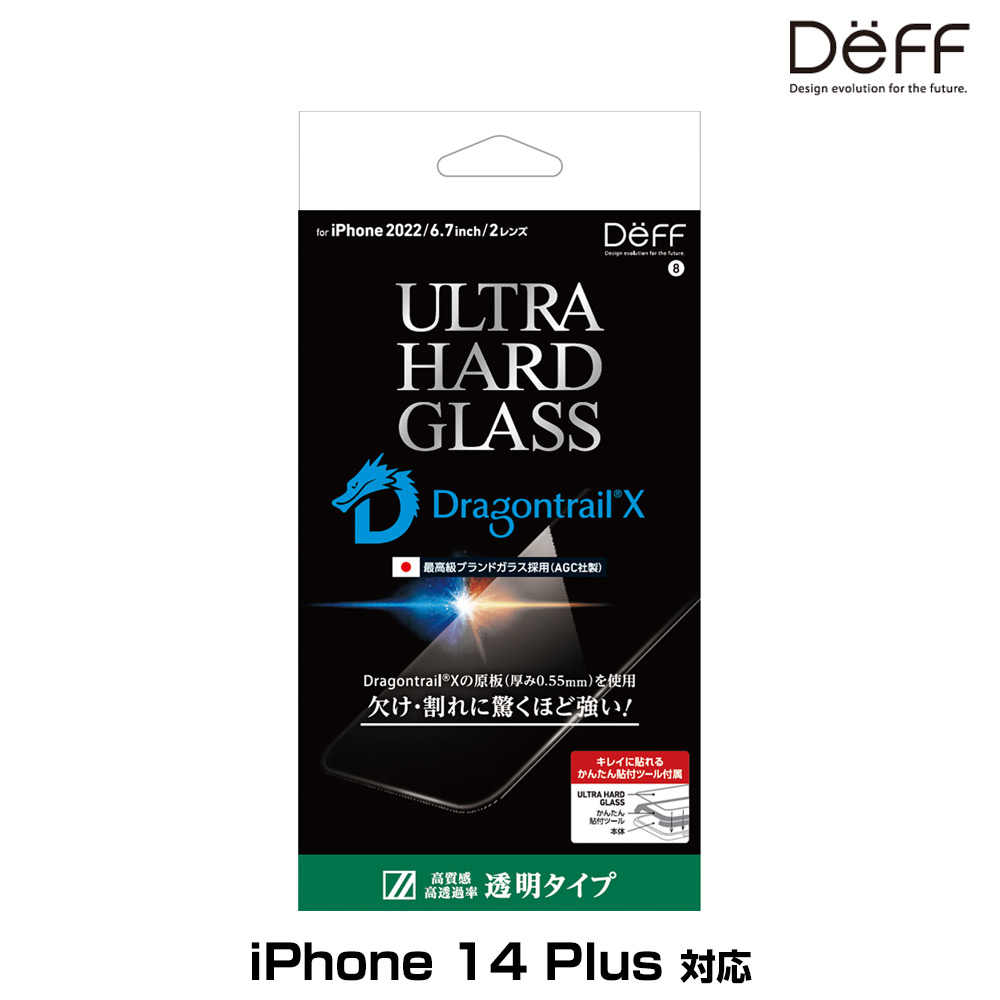ULTRA HARD GLASS for iPhone14 Plus iPhone13 Pro Max(Ʃ)