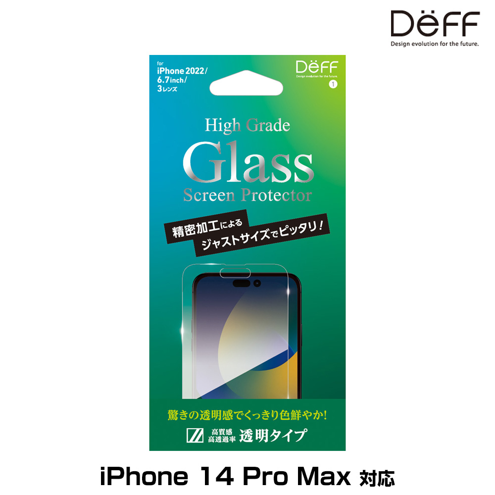 High Grade Glass Screen Protector for iPhone14 Pro Max Ʃ