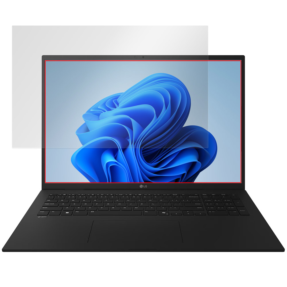 LG gram 17インチ 17Z90TLシリーズ 2025年モデル 液晶保護フィルム