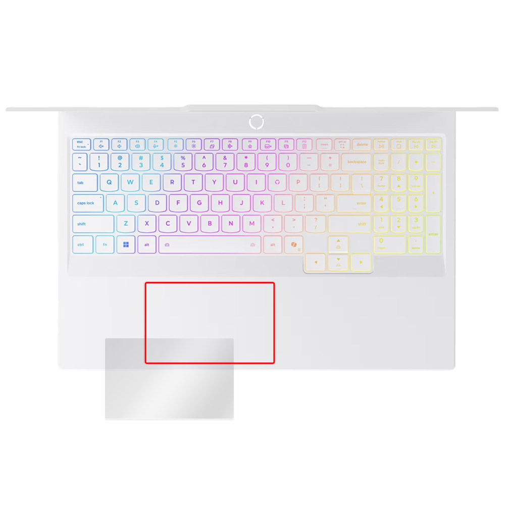 Lenovo Legion 7i Gen 10 (16型 Intel) タッチパッド用保護フィルム