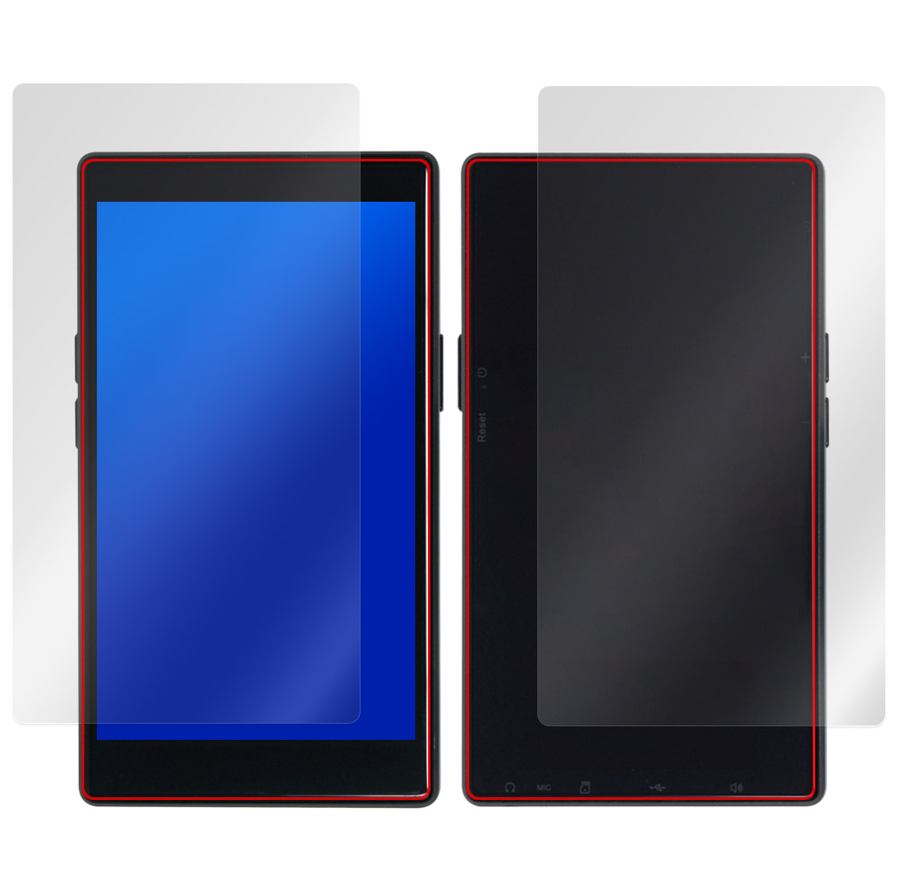 AGPTEK T09U 表面・背面セットの保護フィルム