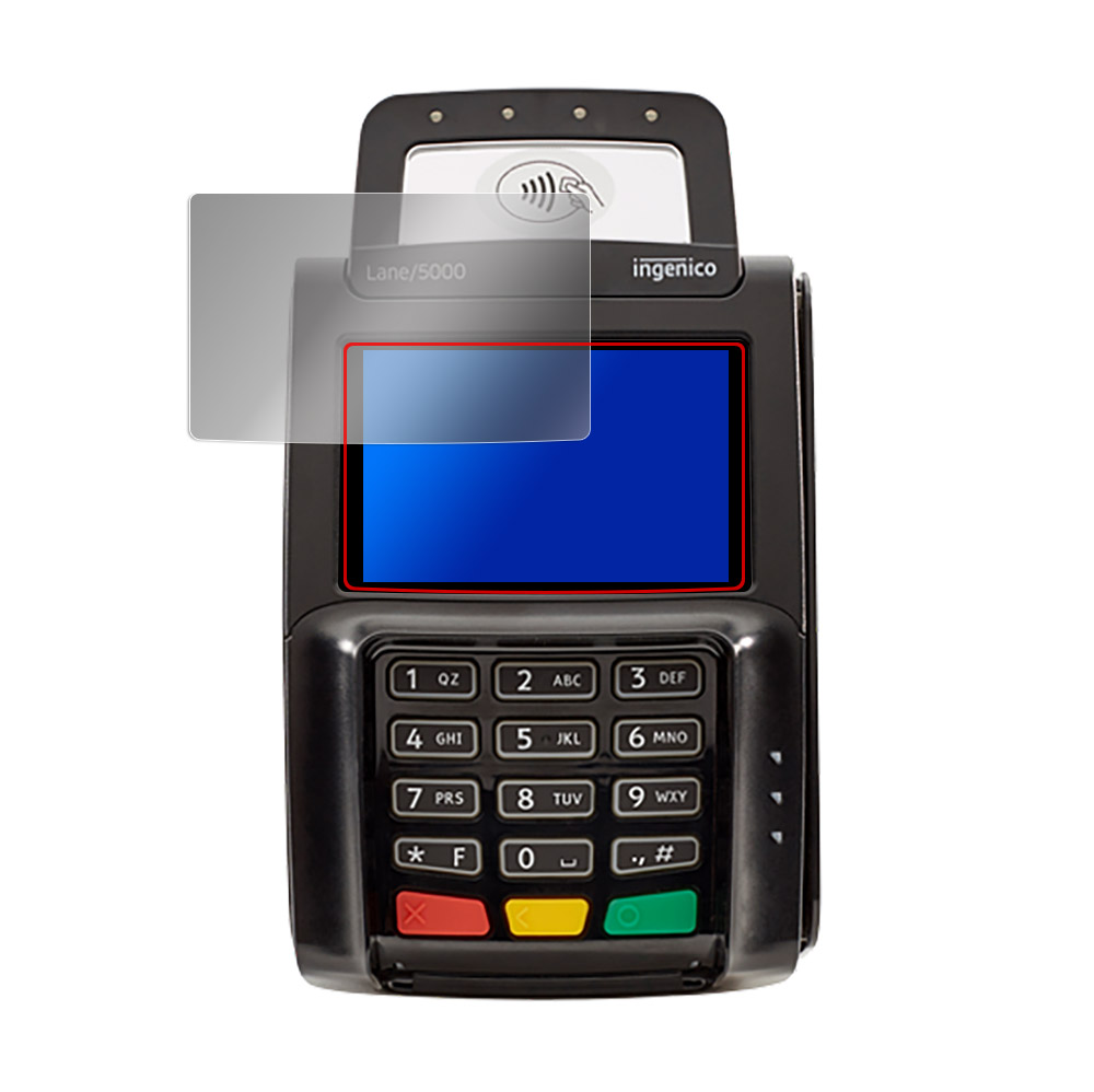 ingenico Lane/5000 LE 液晶保護フィルム