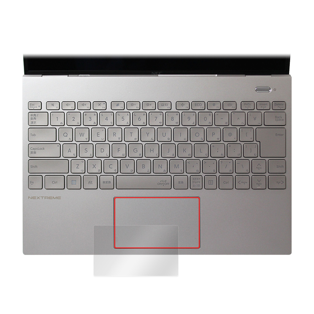 LAVIE NEXTREME Carbon XC750/HA / XC550/HA / XC760/HAG-J 14.0型ワイド 2023年秋冬モデル タッチパッド用保護フィルム