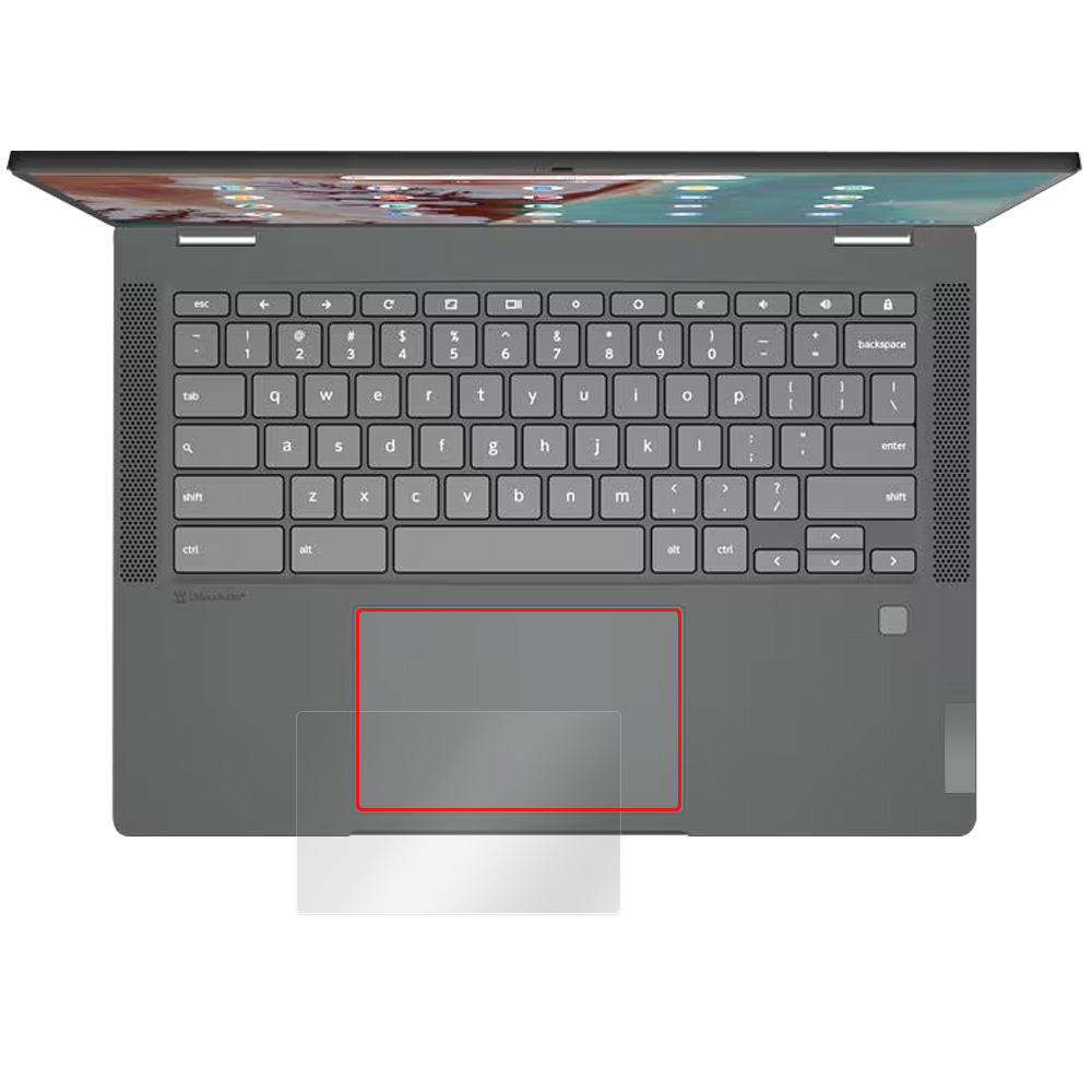 Lenovo IdeaPad Flex 570i Chromebook Plus タッチパッド用保護フィルム