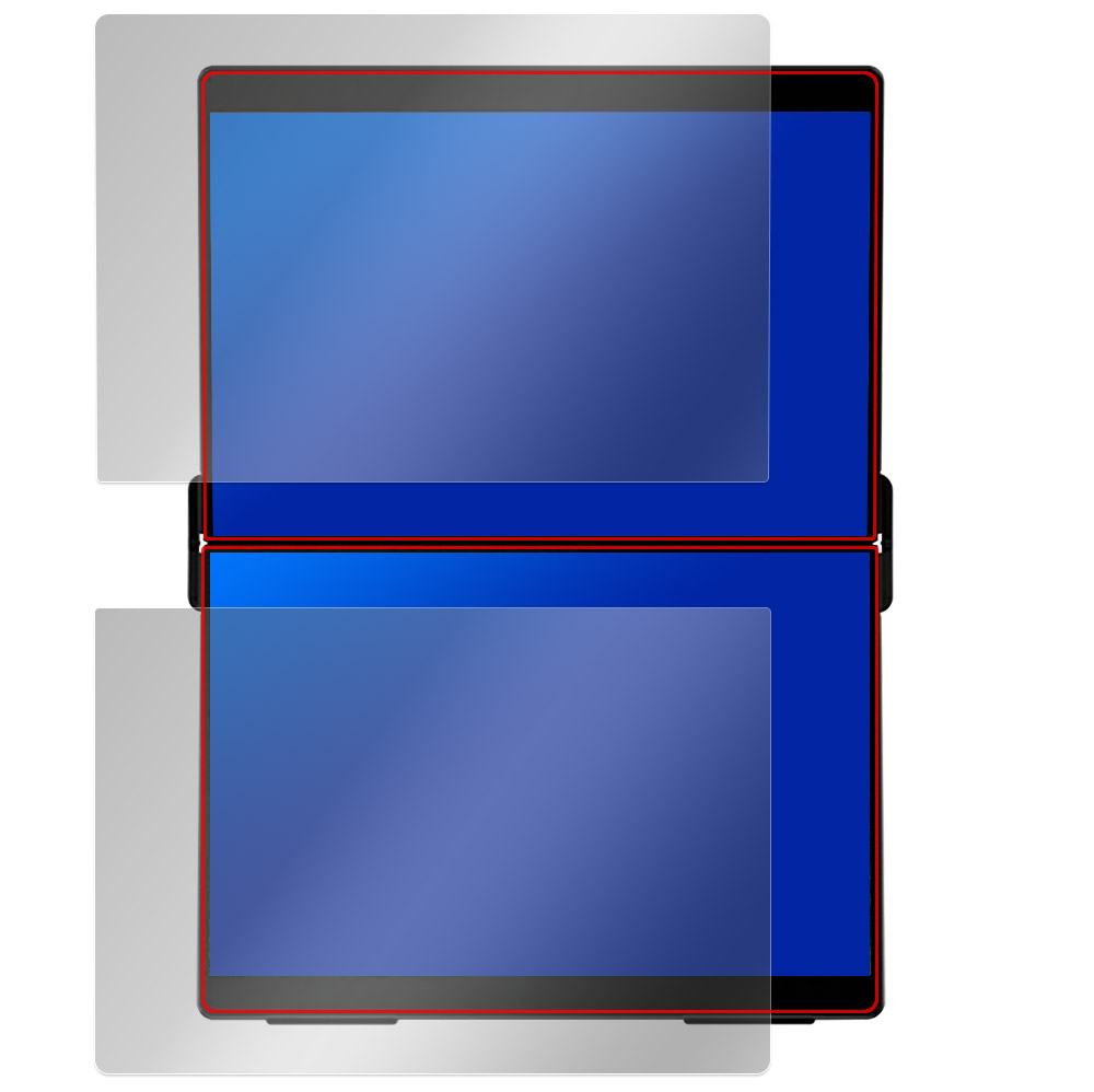 EHOMEWEI 14.2インチ デュアルモニター XP-142PW / XP-142NW 液晶保護フィルム