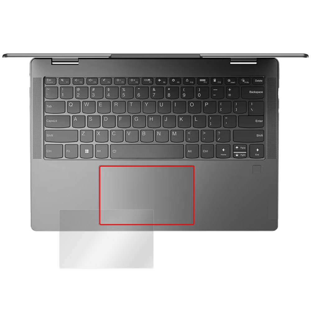 Lenovo Yoga 7 14IAL7 タッチパッド用保護フィルム