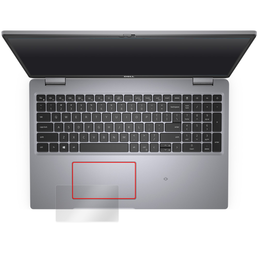 Dell Latitude 15 5000 シリーズ (5520) タッチパッド用保護フィルム