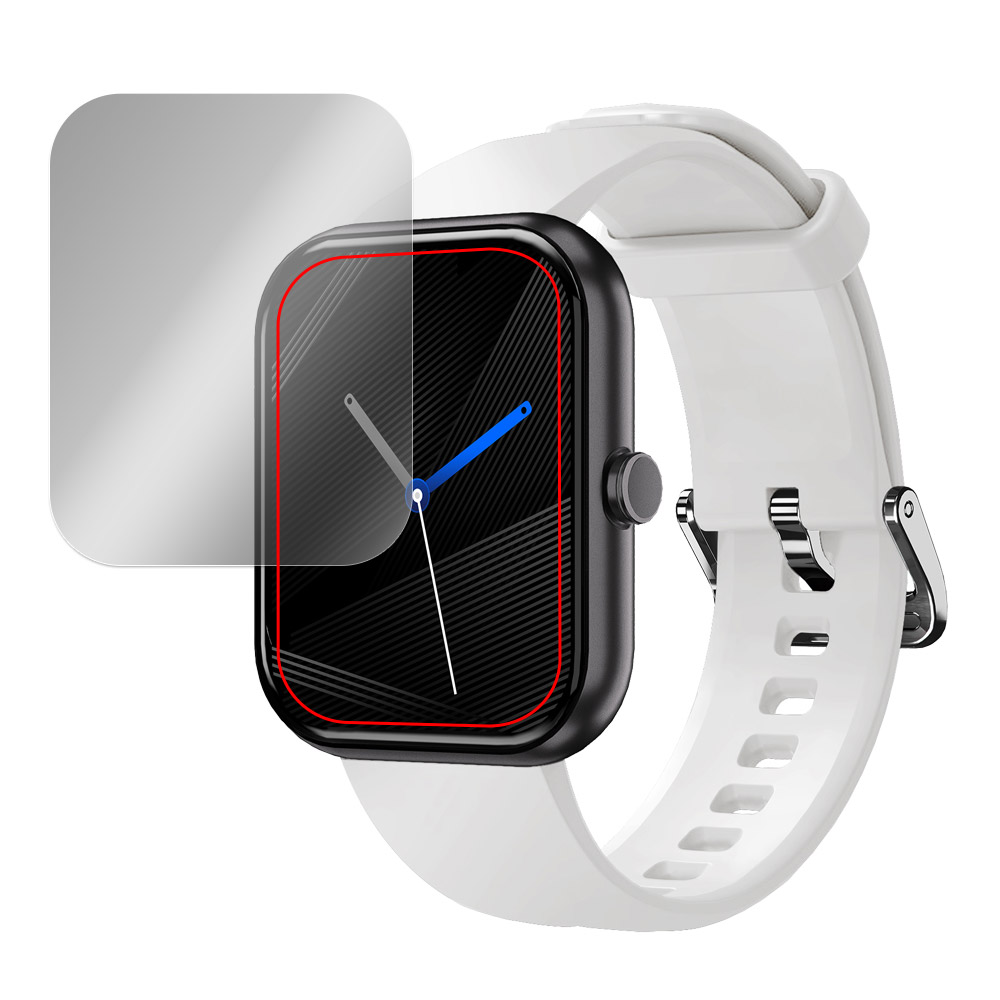 GREEN HOUSE スマートウォッチ GH-SMWKシリーズ 液晶保護フィルム