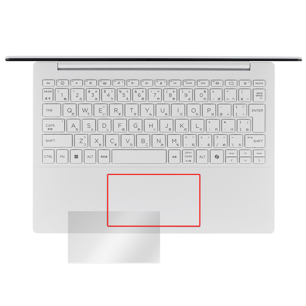 HP OmniBook 7 Aero 13-bg1000 シリーズ タッチパッド用保護フィルム