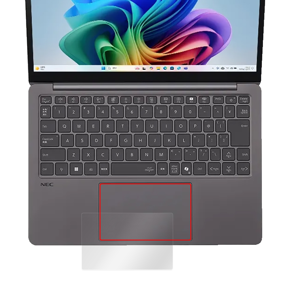 LAVIE SOL S1375/LA / S1365/LA / S1355/LA 13.3型ワイド・2025年秋冬モデル タッチパッド用保護フィルム