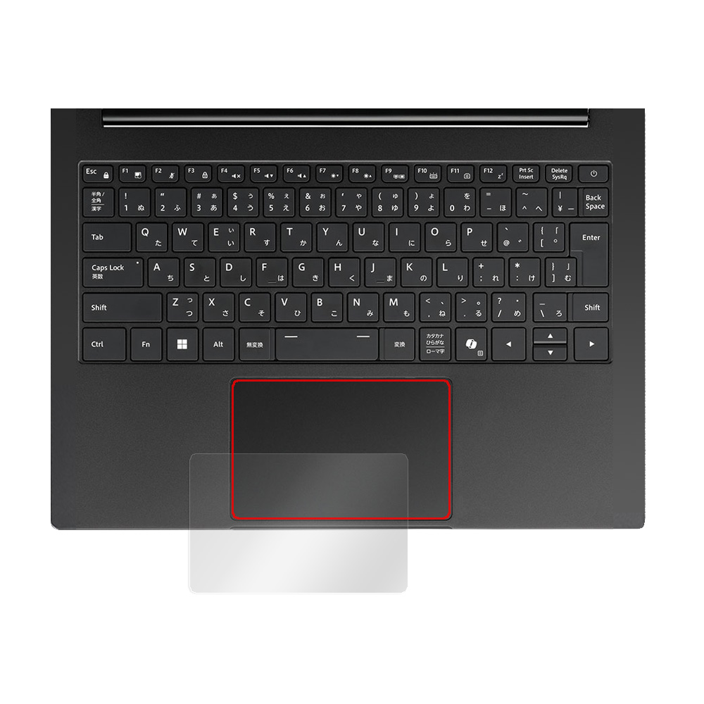 G TUNE W4 シリーズ 14.0型 タッチパッド用保護フィルム