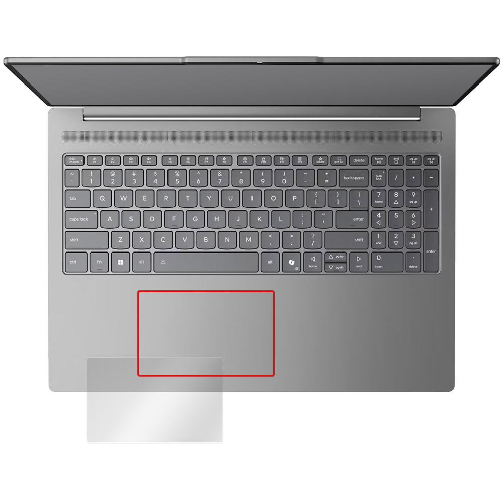 Lenovo IdeaPad Slim 5i / 5 Gen 10 16型 タッチパッド用保護フィルム