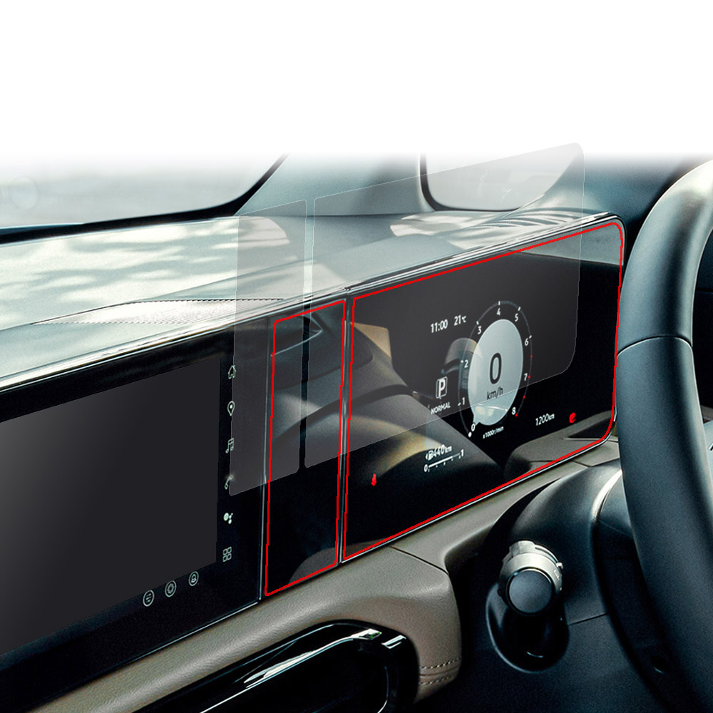 三菱 デリカミニ (25年10月以降) 7インチカラー液晶メーター 液晶保護フィルム