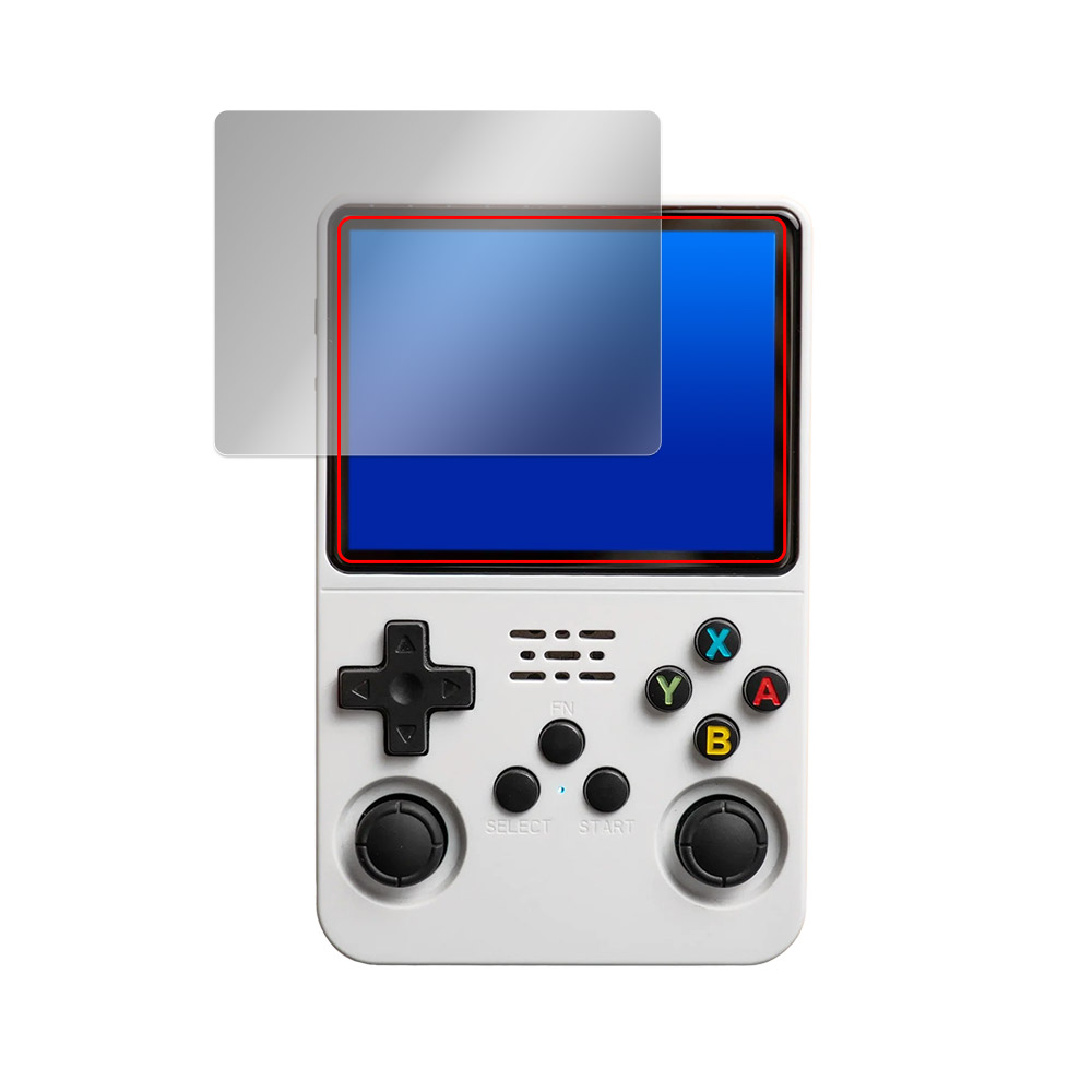3.5インチ レトロハンドヘルドゲームコンソール R36S 液晶保護フィルム