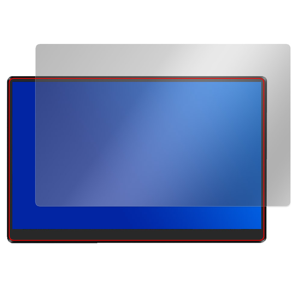 Wisecoco 7インチ ポータブルモニター R145T03 液晶保護フィルム