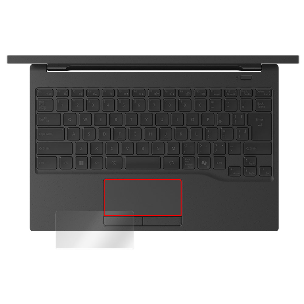 FMV Zero Note Uシリーズ WU5-K3 / WU4-K3 / WU6-L1 タッチパッド用保護フィルム