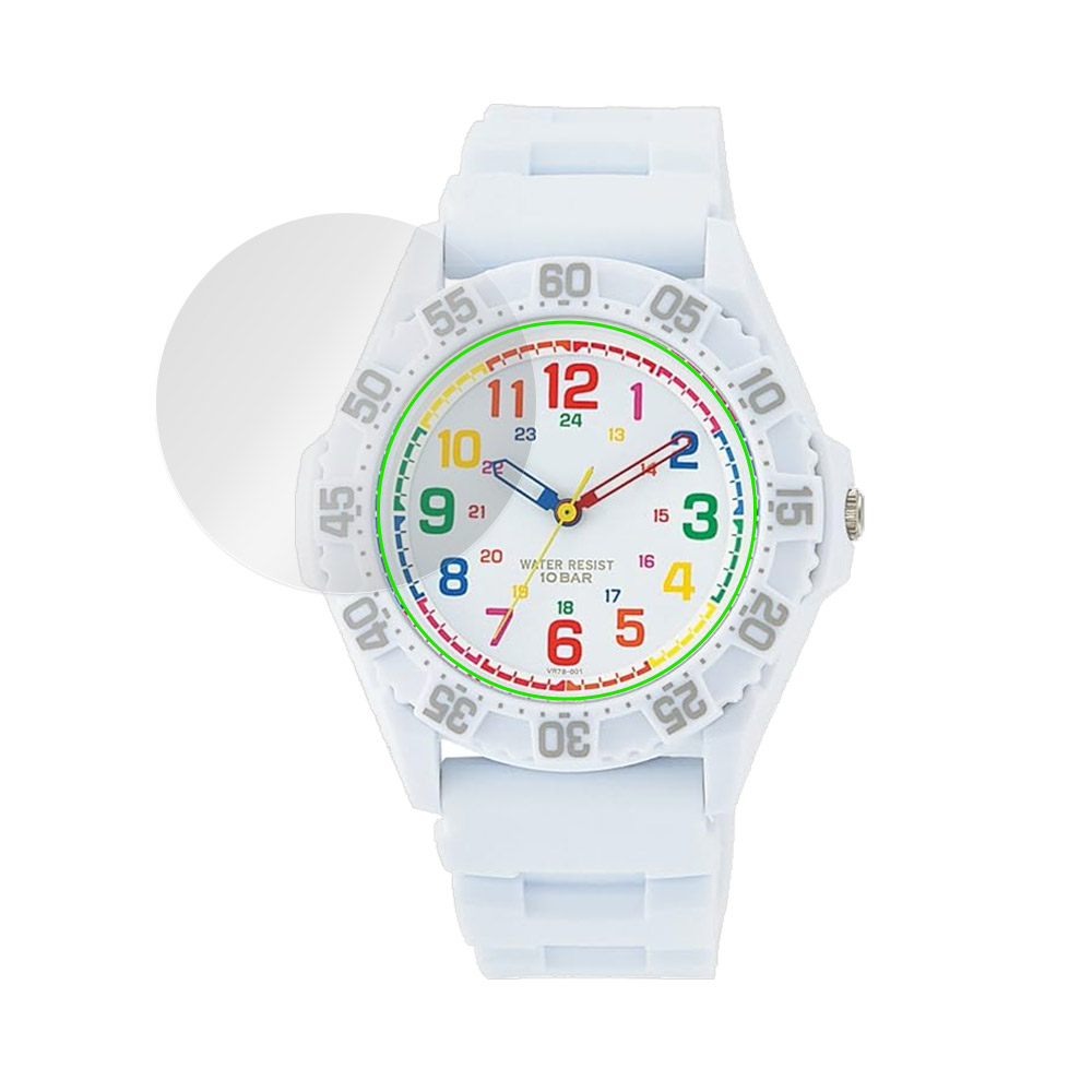 CITIZEN Q&Q スポーツウオッチ VR78 風防保護フィルム