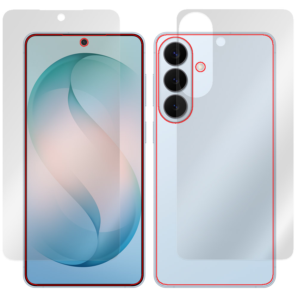 Galaxy S26+ SM-S947Q /SC-52G / SCG38 / SM-S947Z / SM-S947C 表面・背面セットの保護フィルム