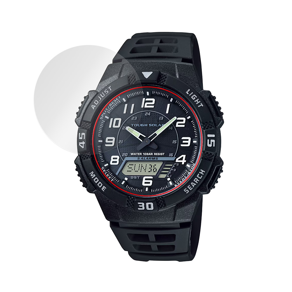 CASIO Collection STANDARD AQ-S800W シリーズ 風防保護フィルム
