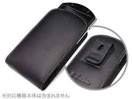 保護フィルム PDAIR レザーケース for PSP go ベルトクリップ付バーティカルポーチタイプ