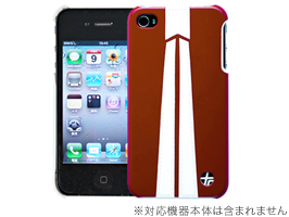 TREXTA 本革張りハードケース アウトバーン for iPhone 4S/4(レッド) ■iPhone祭■